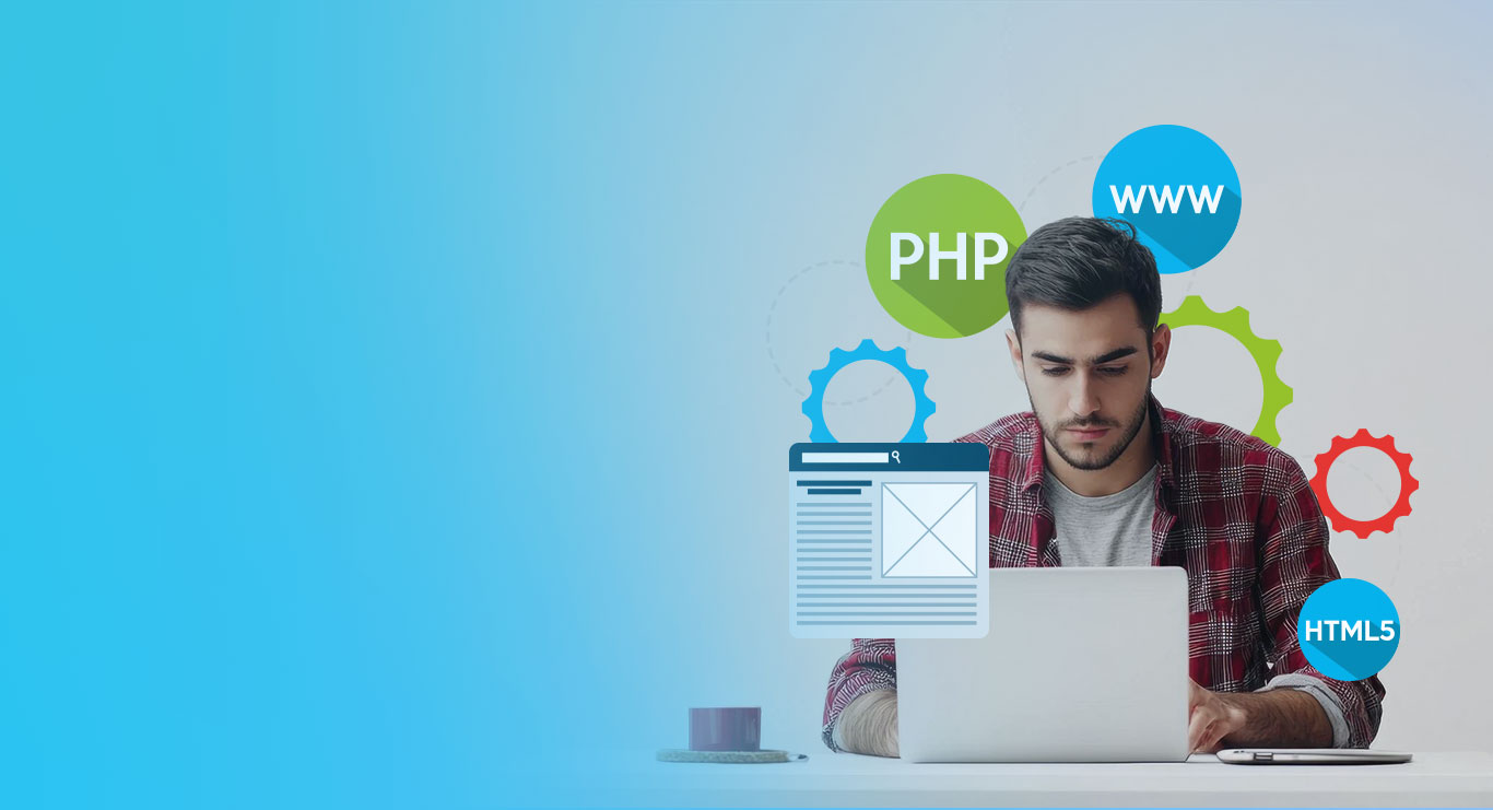 Dynamic Web Development Background - Digital Technology Solutions